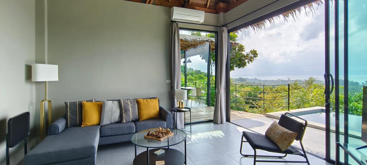 Wao Villa - Infinity Pool - Seaview - Garden Thongsala Exterior photo
